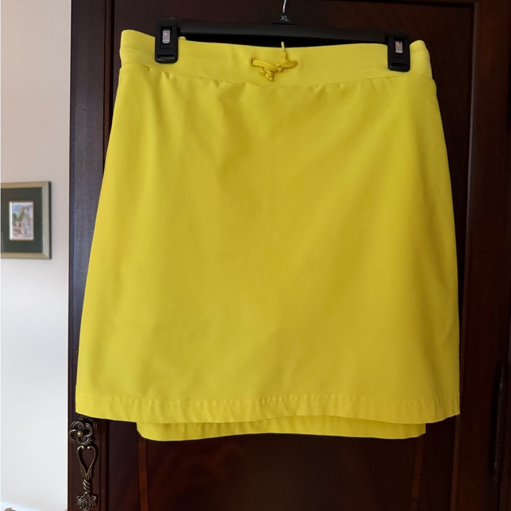 Yellow Women's Golf Skort